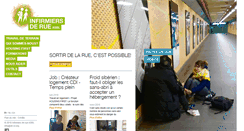 Desktop Screenshot of infirmiersderue.org